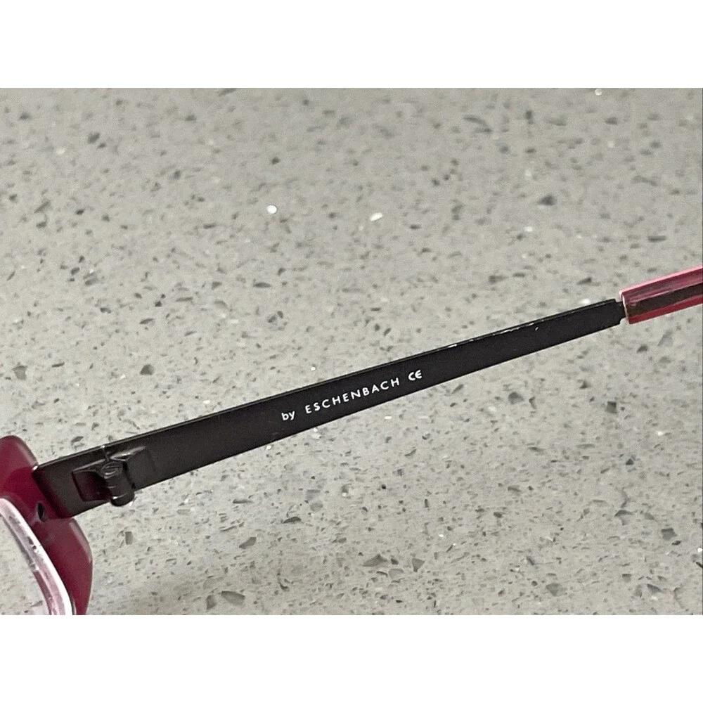 Humphrey's By Eschenbach H 2186 50 Eyeglasses Frames ONLY 50-15-135 red full rim